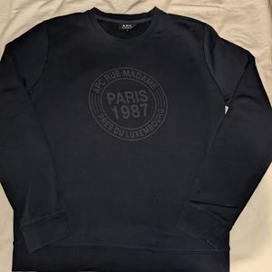 APC crew neck sweater